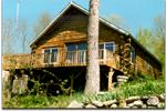 Maine Grouse hunting cabin