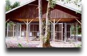 Grouse hunters are welcome to use our clean and modern kennel